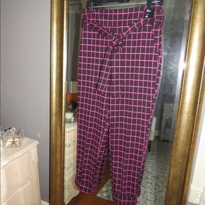 MY&CO pink & black pants! Never worn with tags!